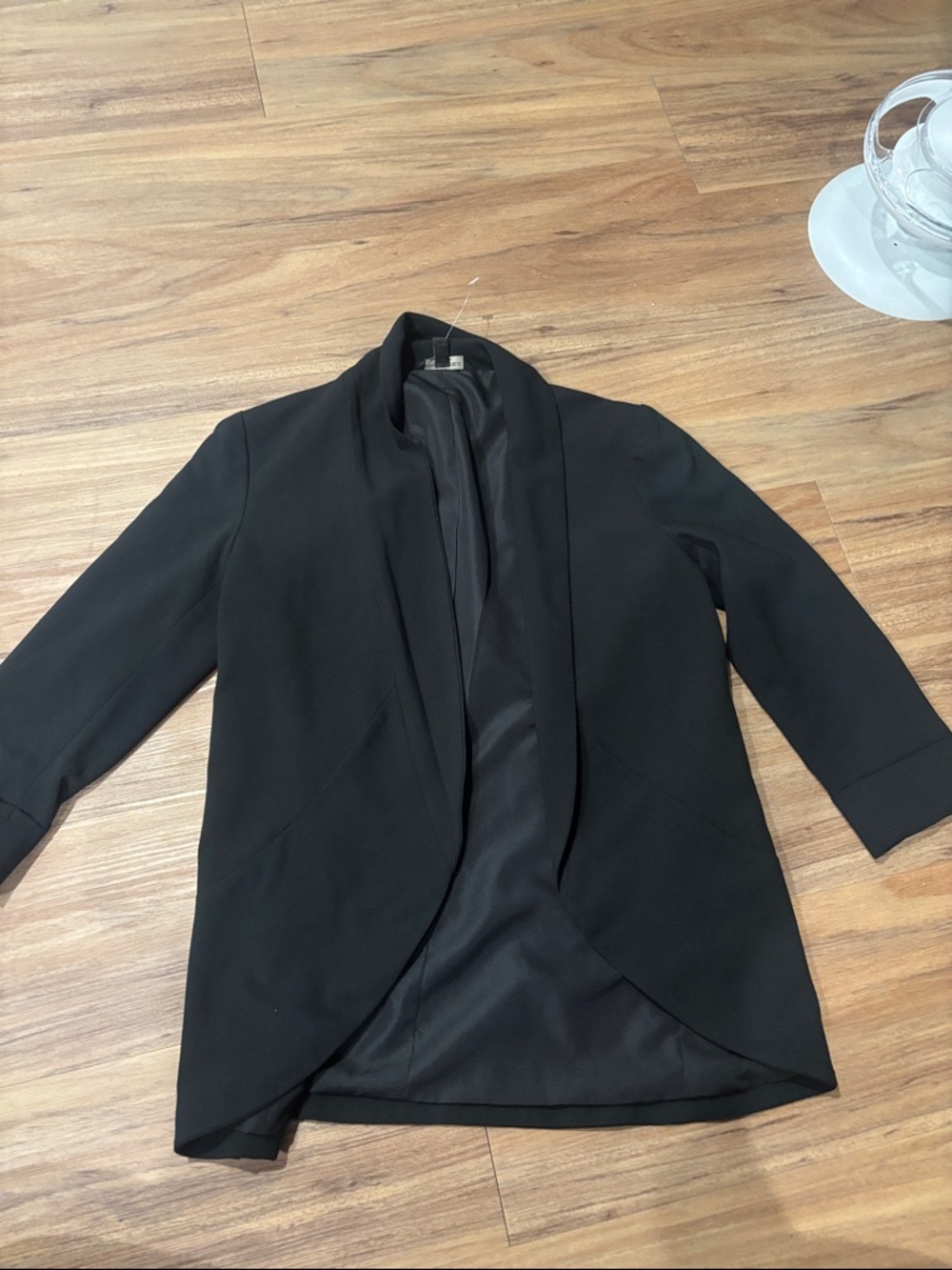 Banana Republic Black Open-Front Women's Blazer